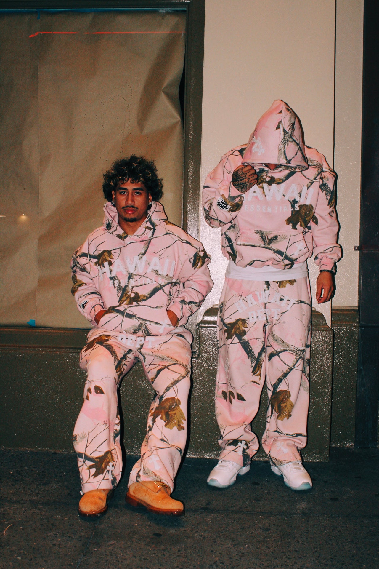 Pink Camo Sweats