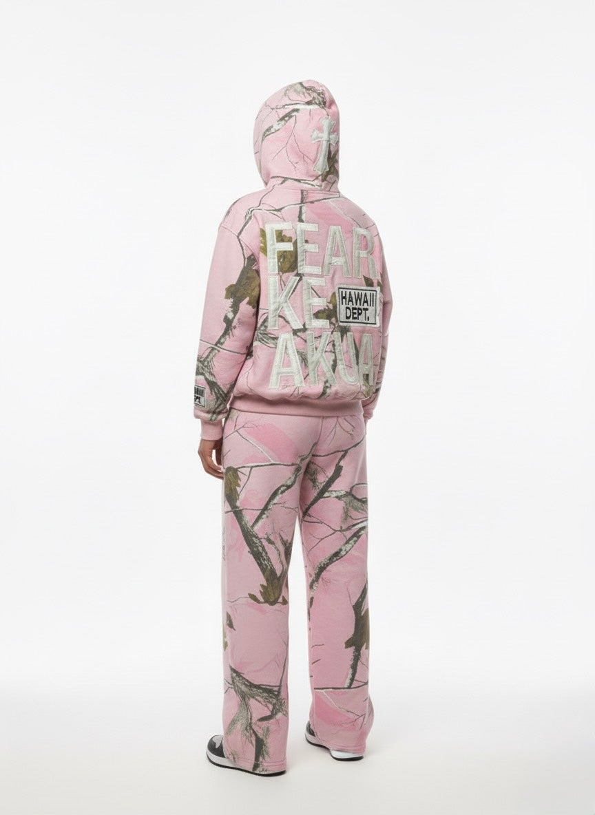 Hawaii Essentials Hoodie - Pink Camo