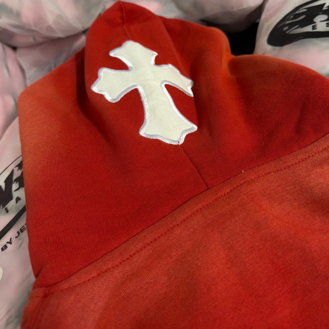 Acid Red Jesus Hoodie