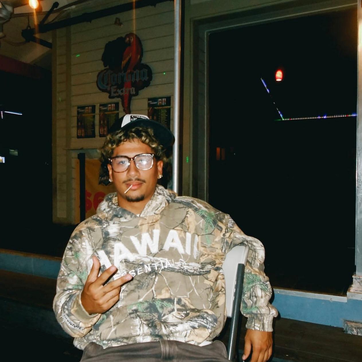 Hawaii Essentials Hoodie - Brown Camo