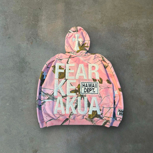 Hawaii Essentials Hoodie - Pink Camo