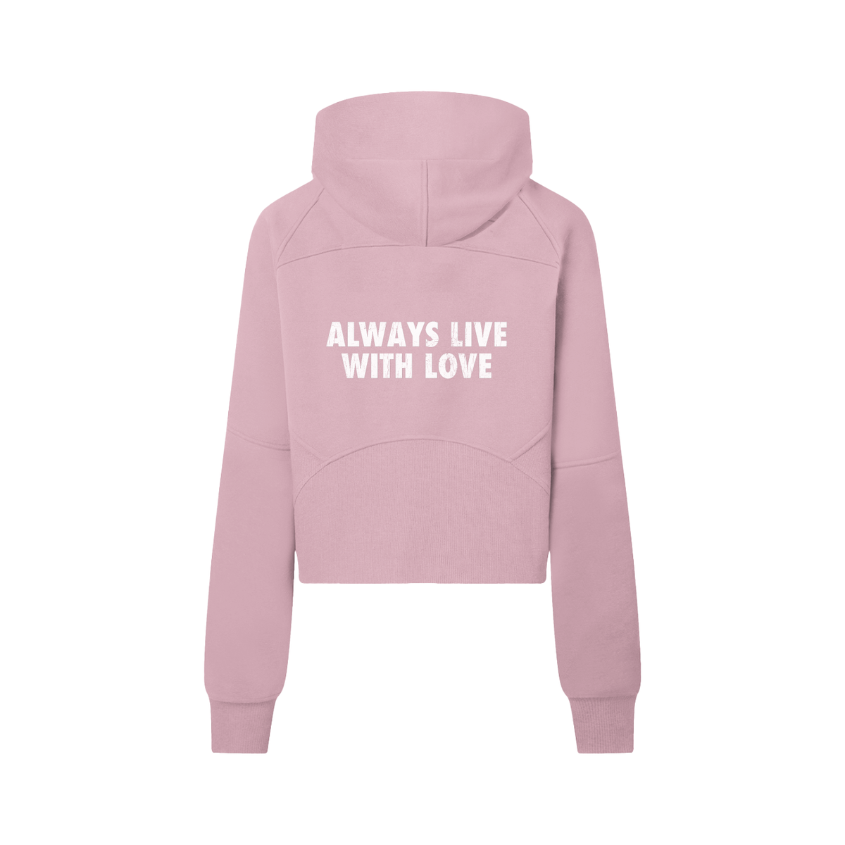 Cropped Half-Zip Hoodie