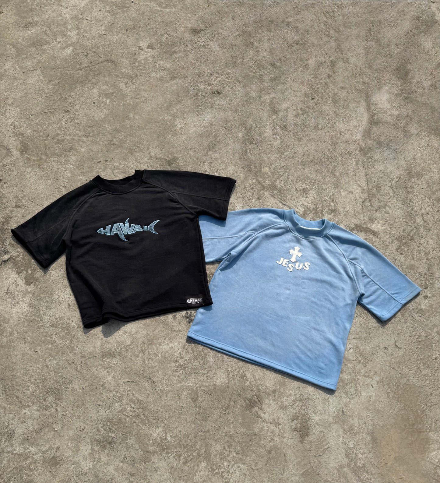 Blue Jesus Tee