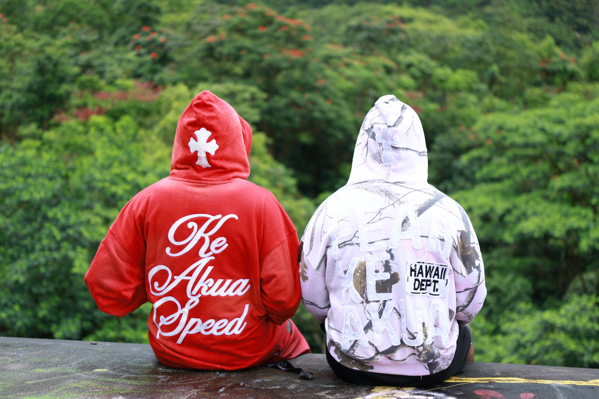 Acid Red Jesus Hoodie