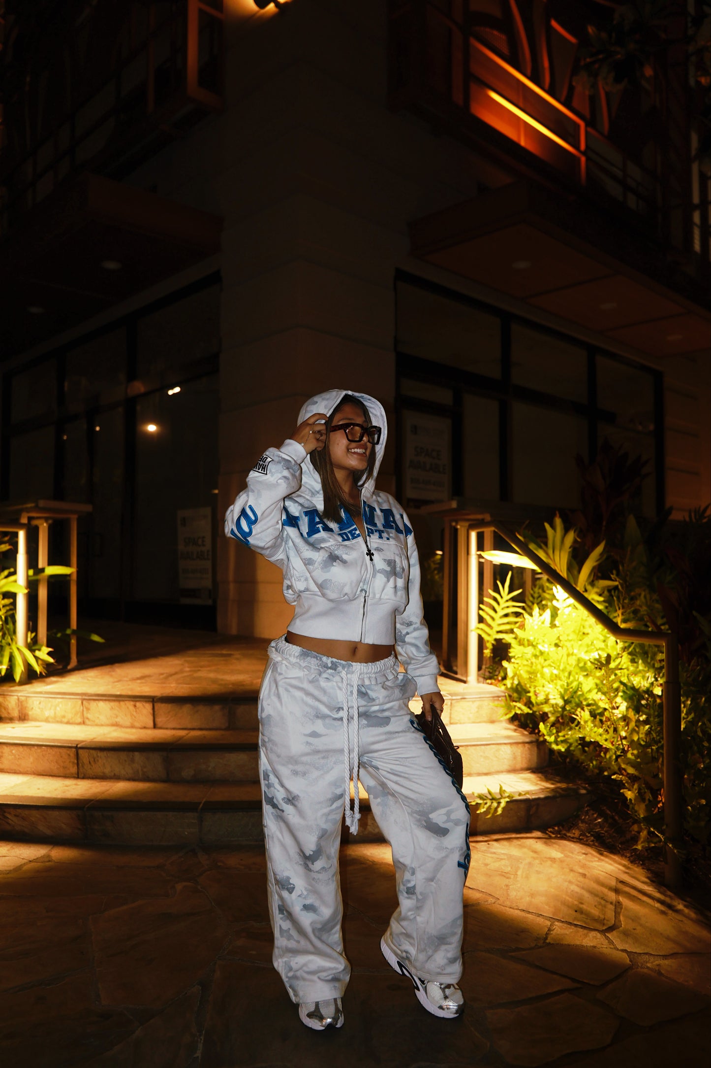 Artic Camo Zip-Up