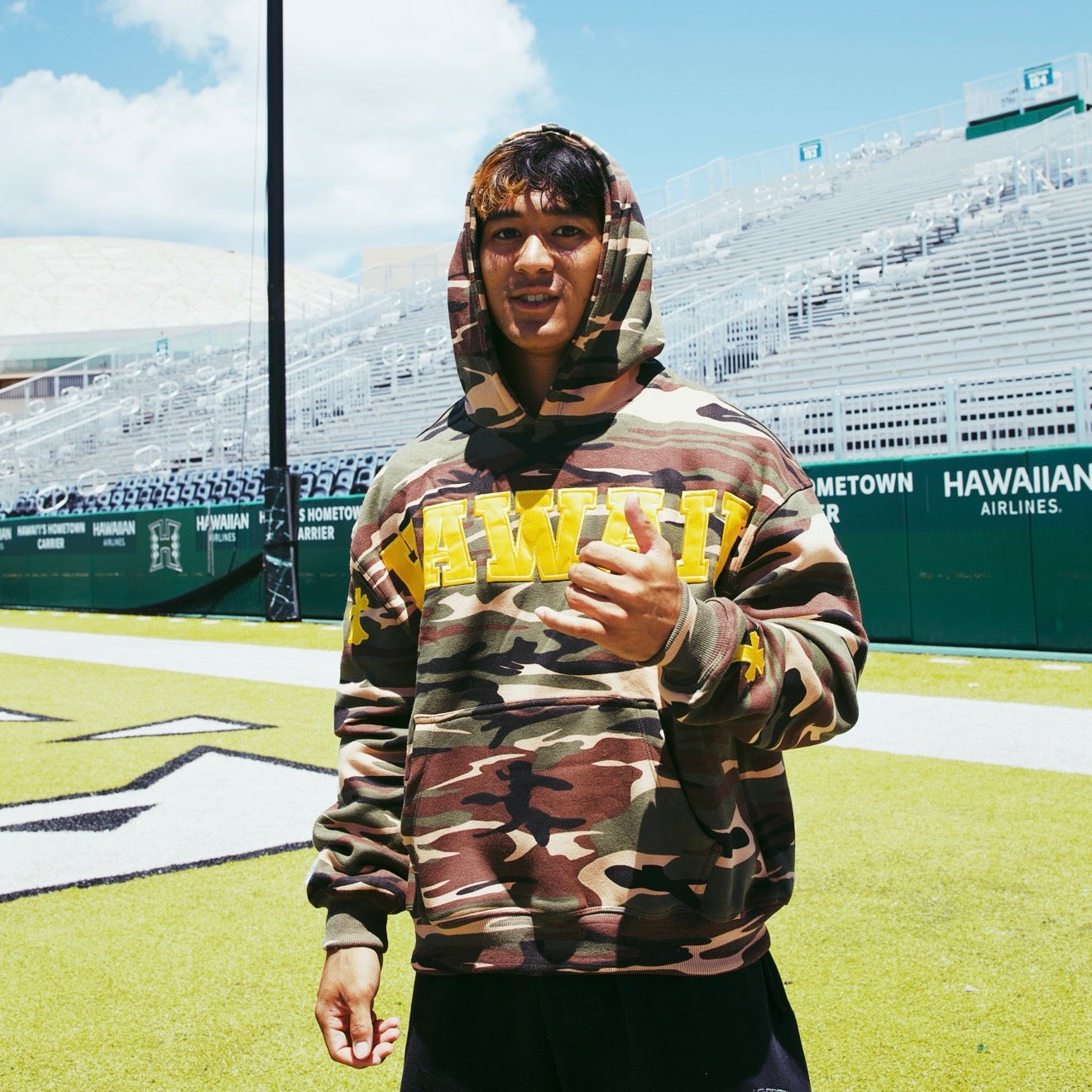 Woodland Camo Hoodie