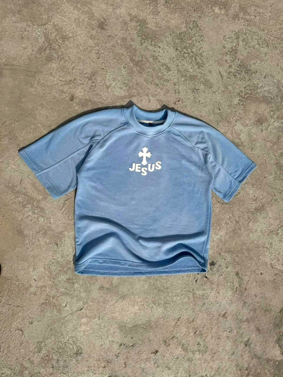 Blue Jesus Tee