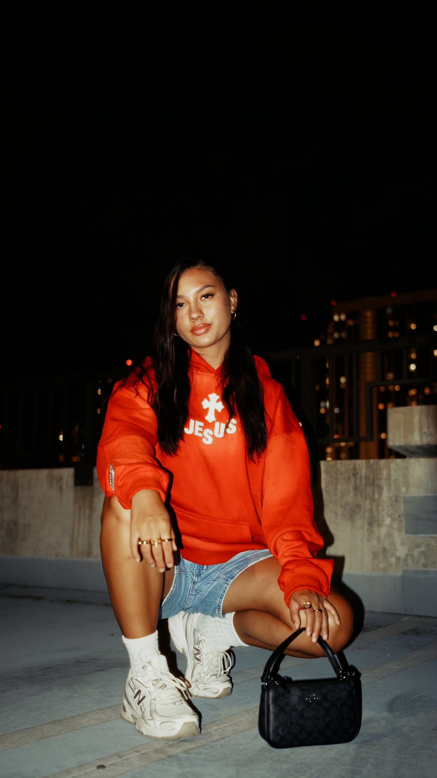 Acid Red Jesus Hoodie