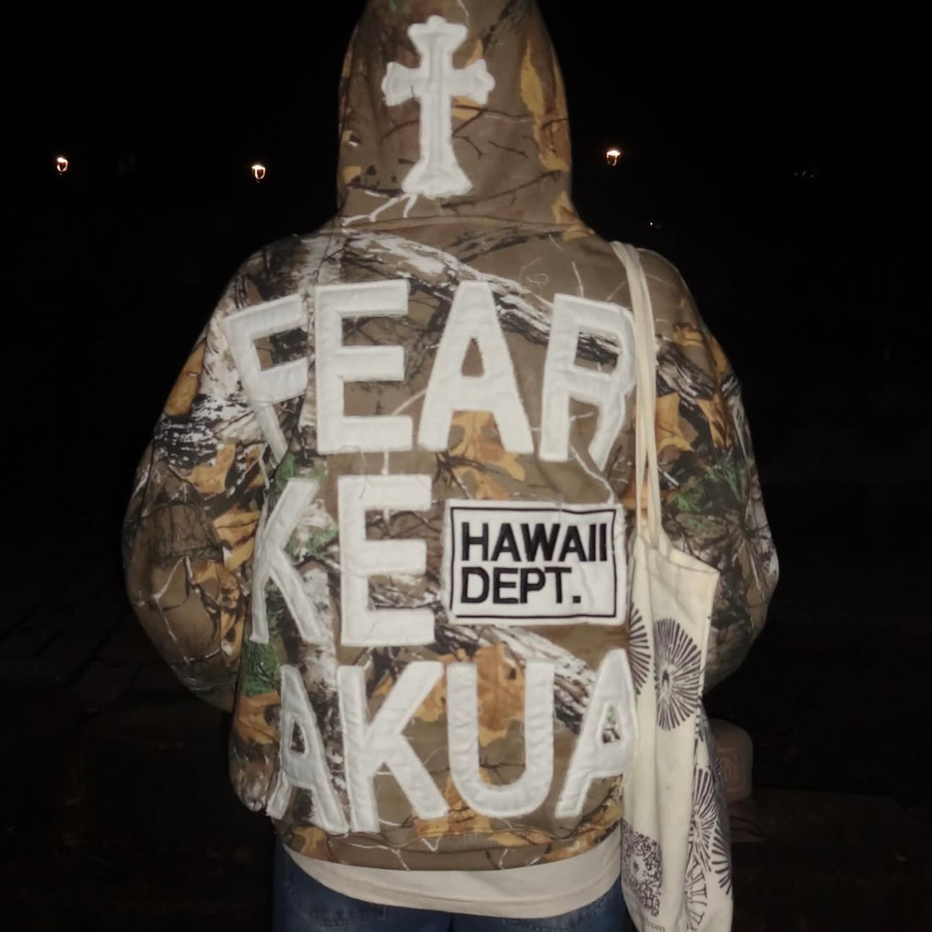 Hawaii Essentials Hoodie - Brown Camo