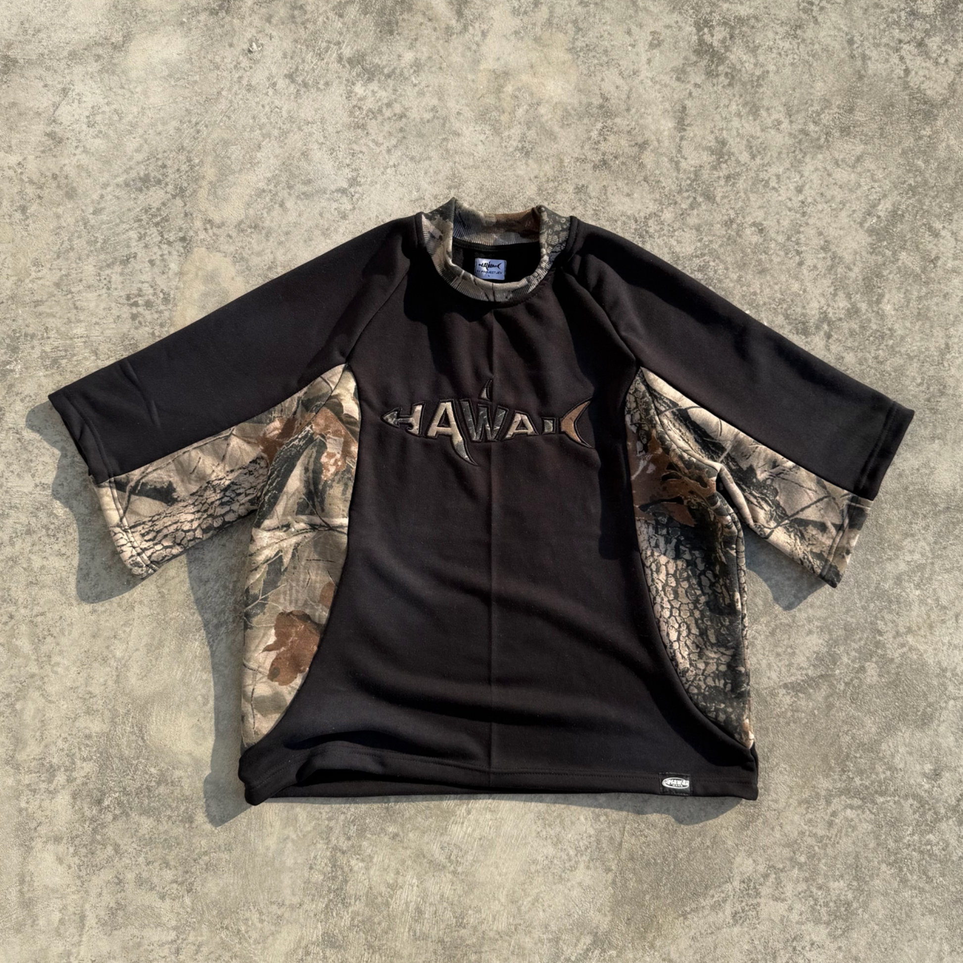 RealTree Manō Black Tee – Hawaii Dept Streetwear