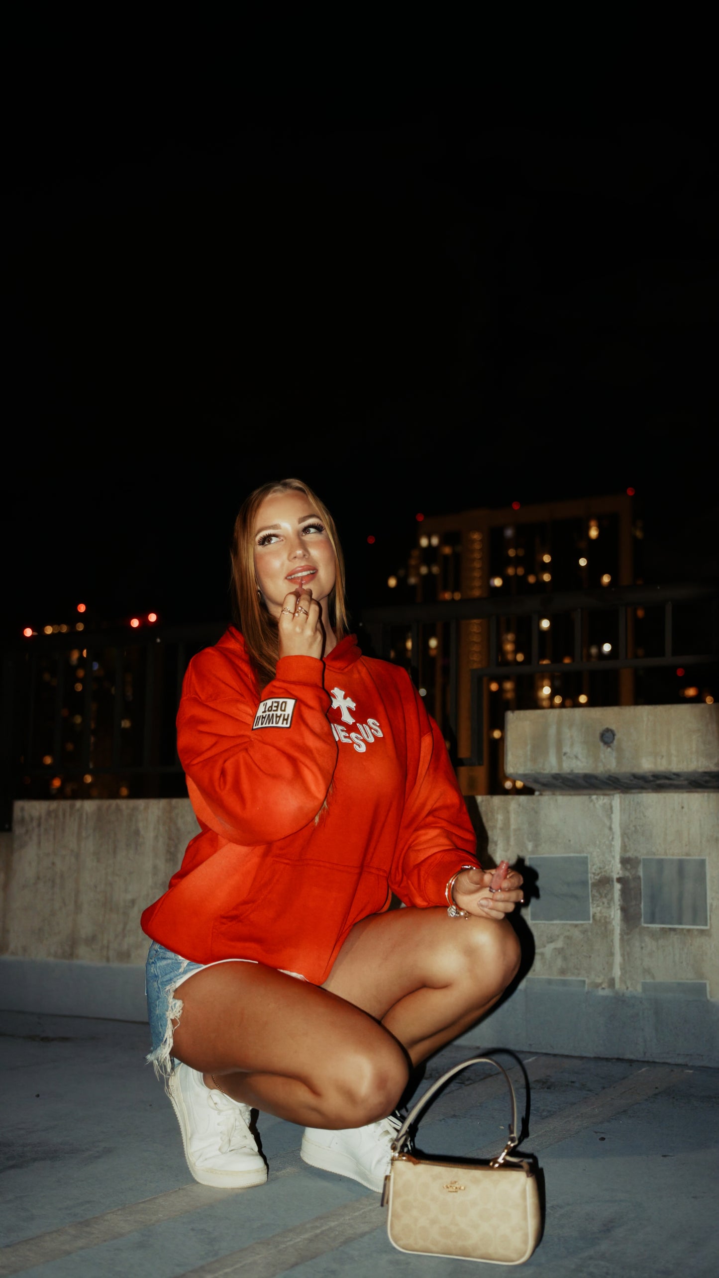 Acid Red Jesus Hoodie