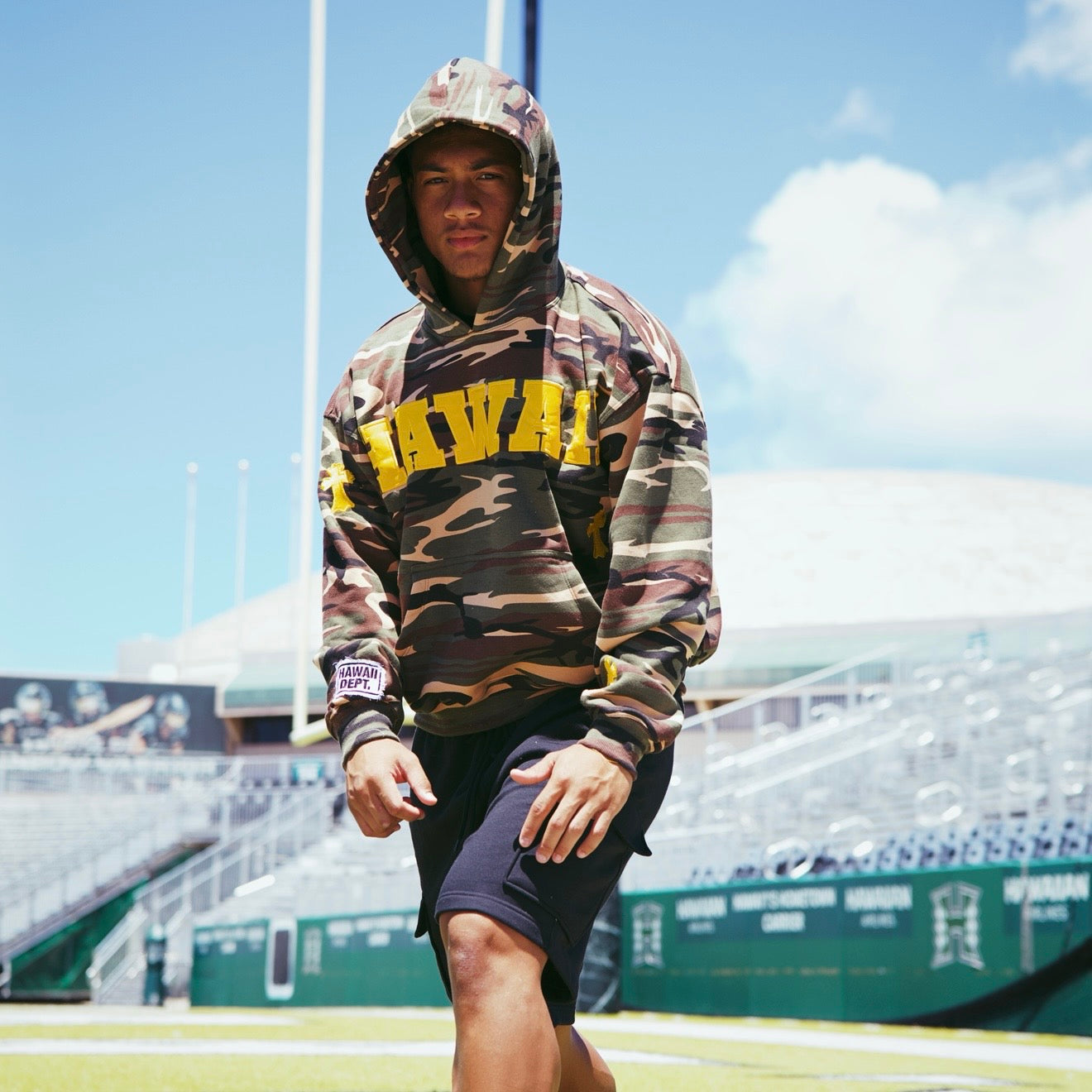 Woodland Camo Hoodie