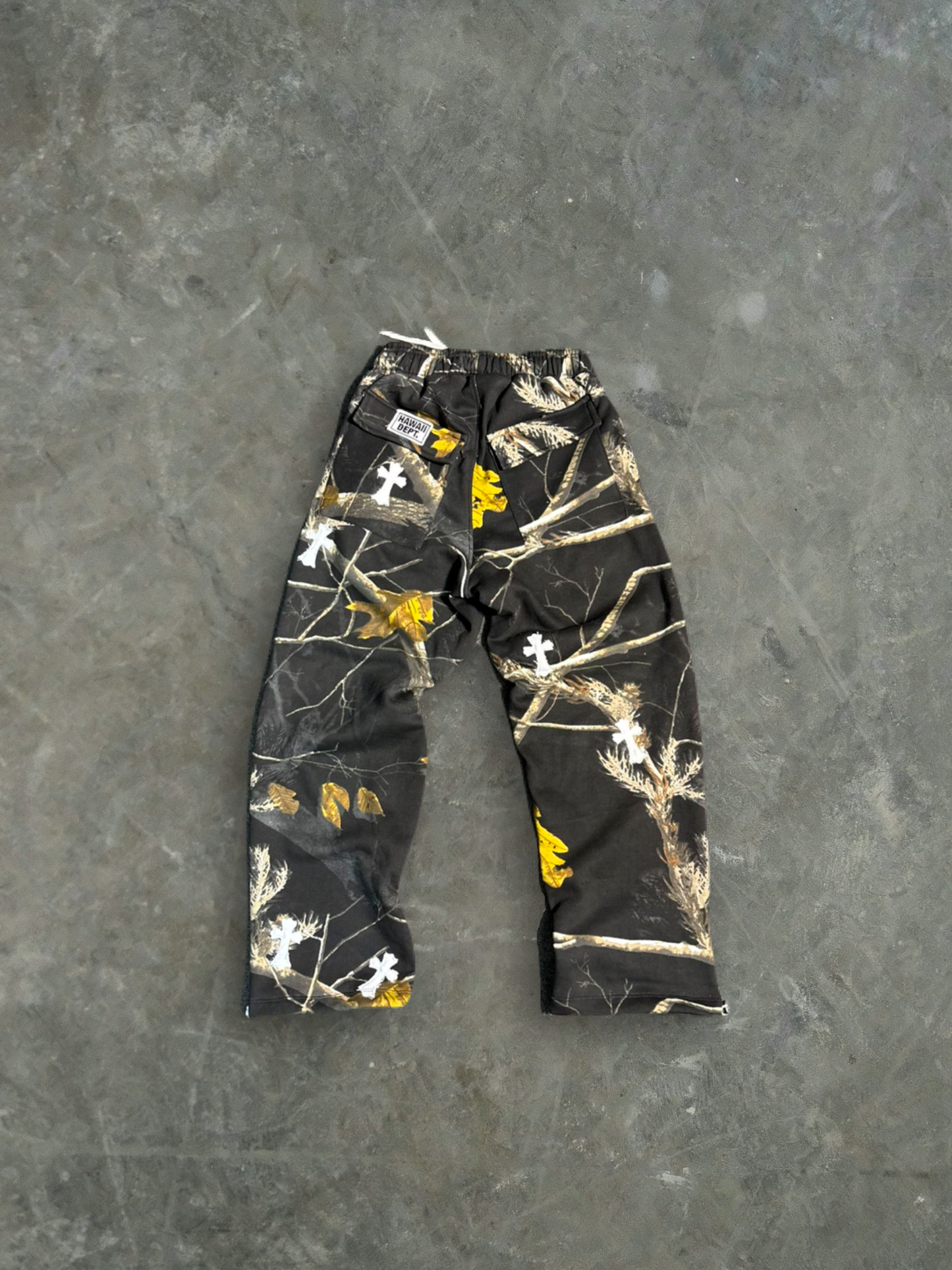 Hawaii Dept Black Camo Sweats