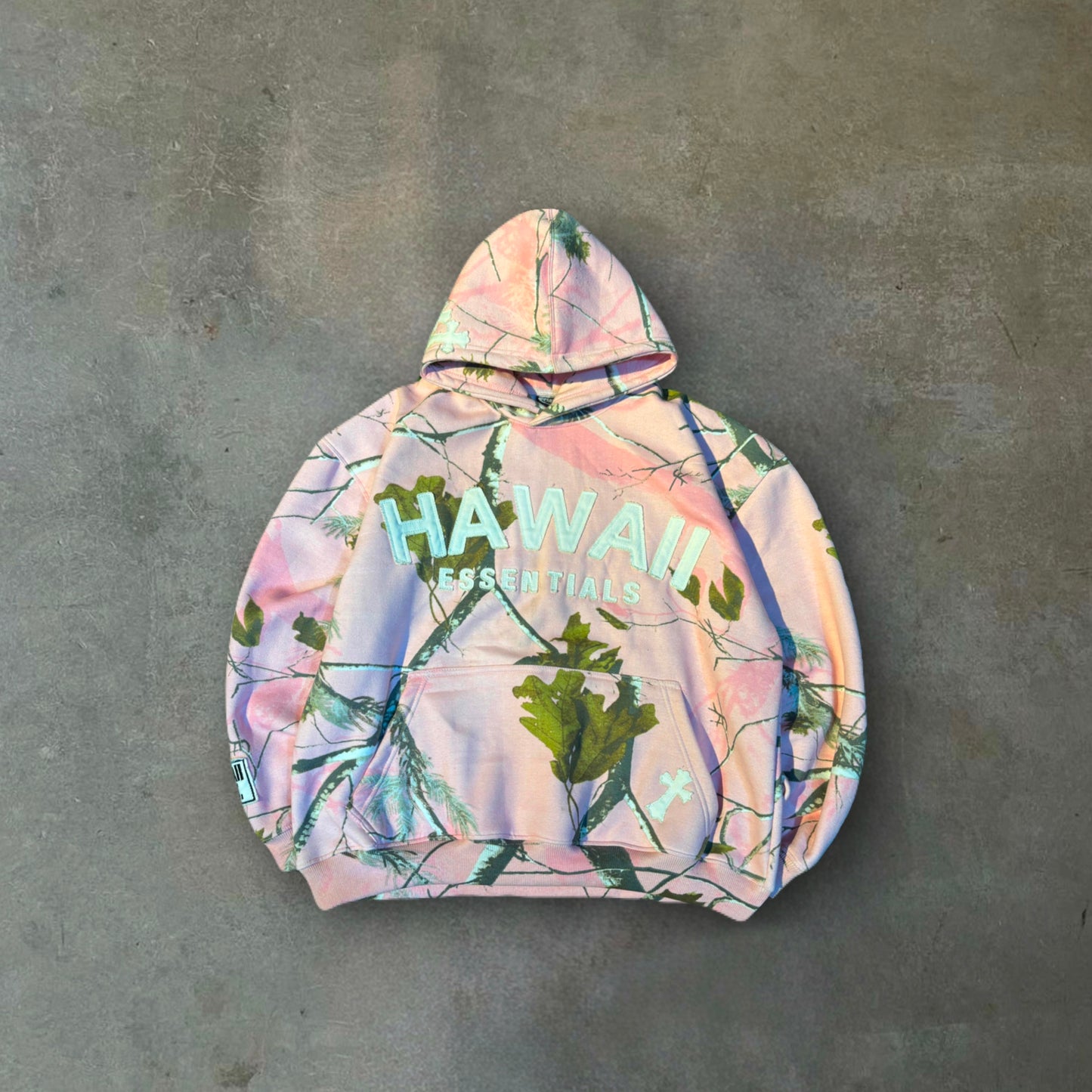 Hawaii Essentials Hoodie - Pink Camo
