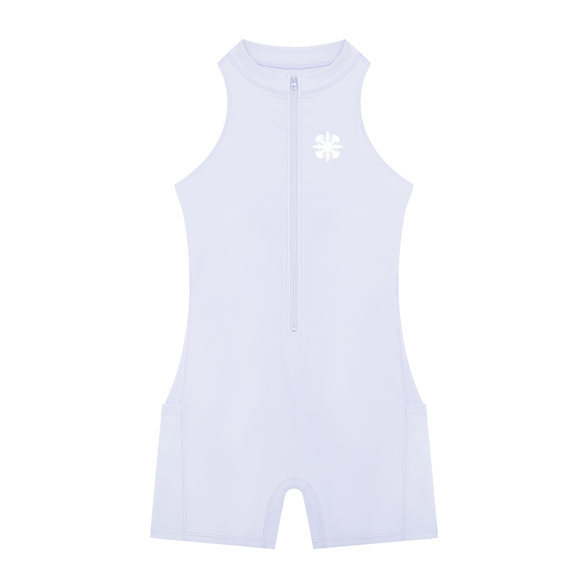 Women’s Quarter-Zip Yoga Romper