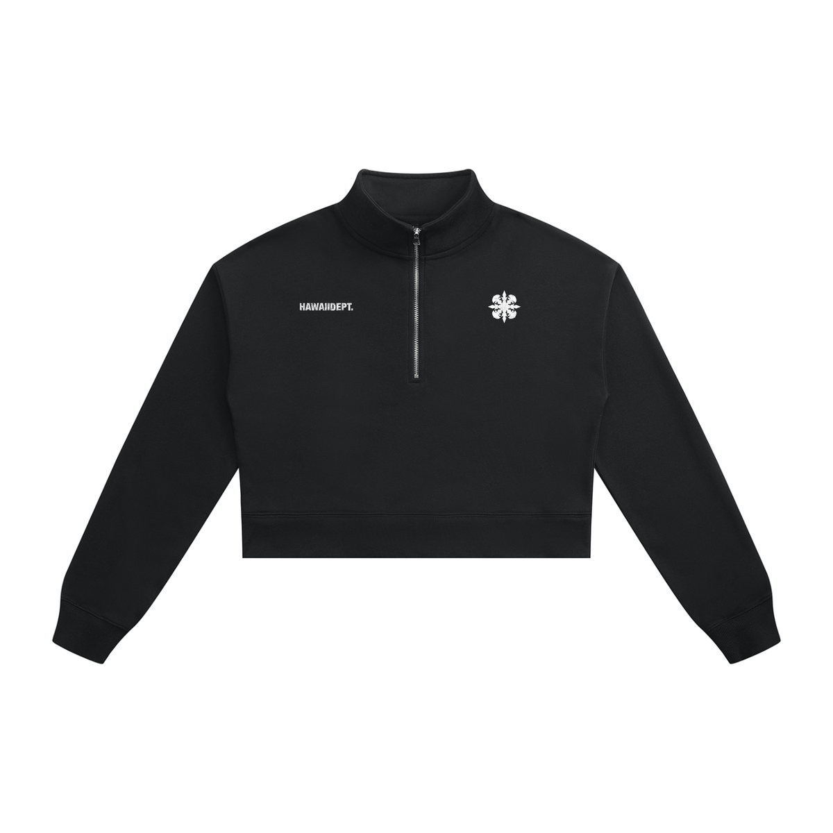 Women's Crop Quarter-Zip Sweatshirt